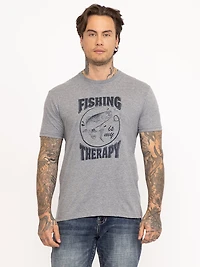 Men's Fishing is my Therapy Tee
