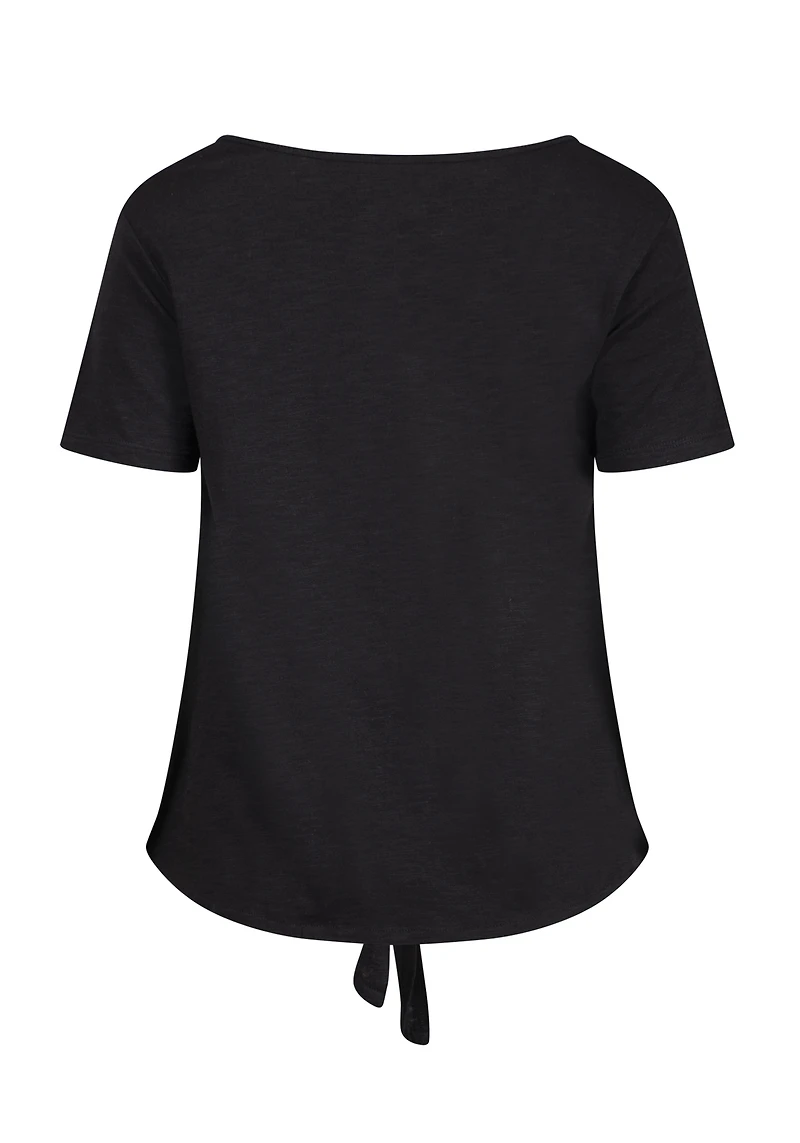 Women's Tie Front Tee