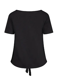 Women's Tie Front Tee
