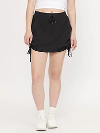 Women's Ruched Hybrid Skort