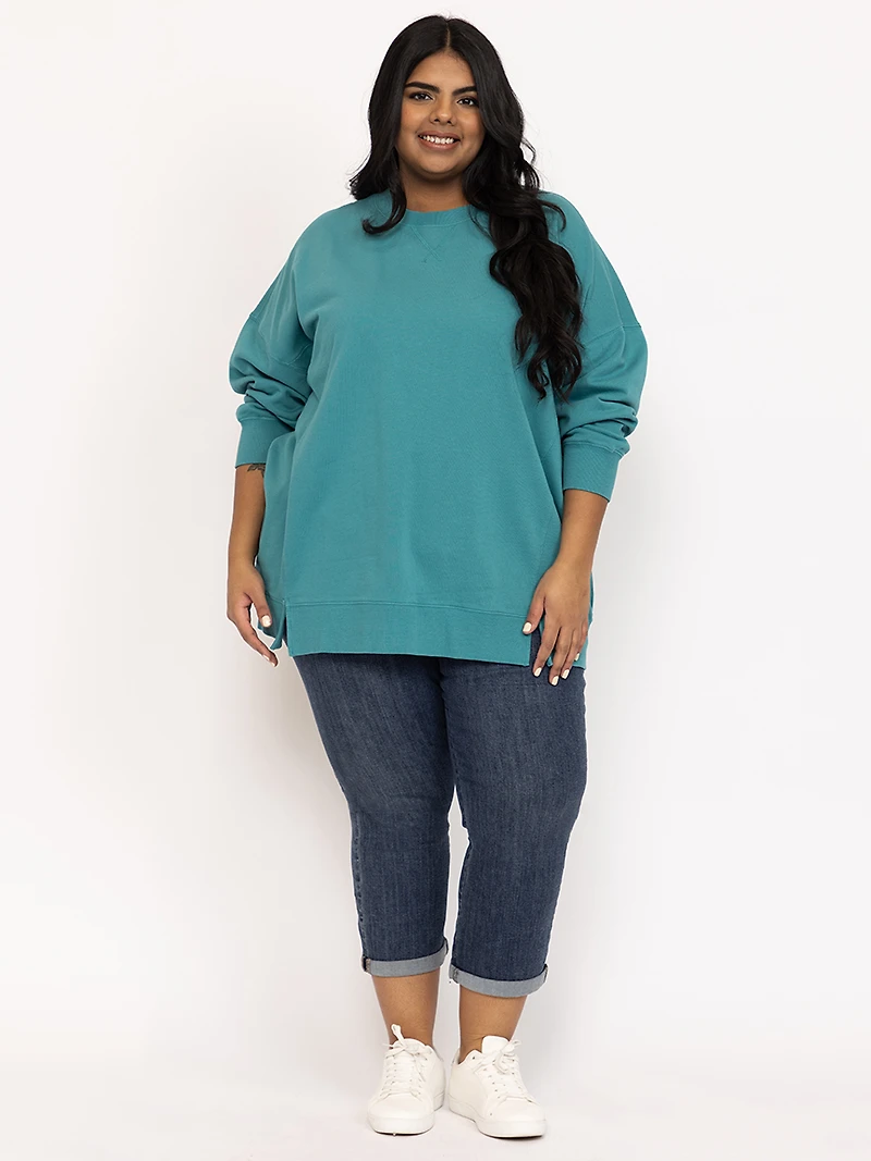 Women's Washed Sweatshirt