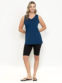 Women's Side Button Bike Short