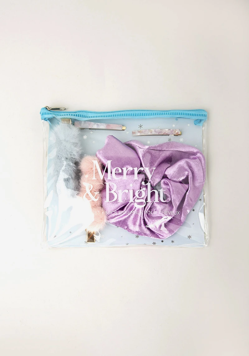 Women's Merry And Bright Hair Set