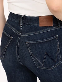 Women's Wrangler Bespoke High Rise Dark Wash Trouser Jean