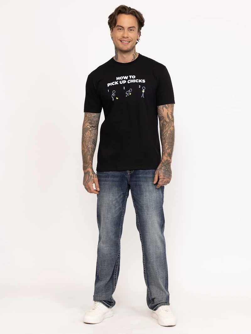 Men's How To Pick Up Chicks Tee