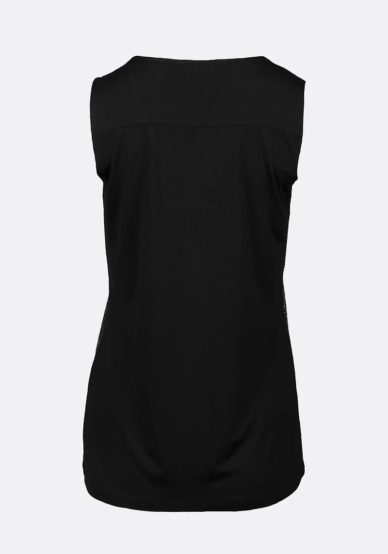 Women's Sequin Front Tank
