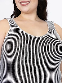 Women's Plated Sweater Tank