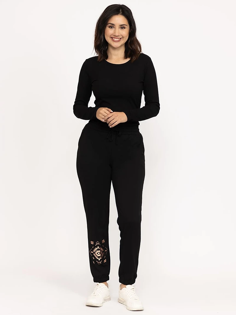Women's Foil Geo Jogger