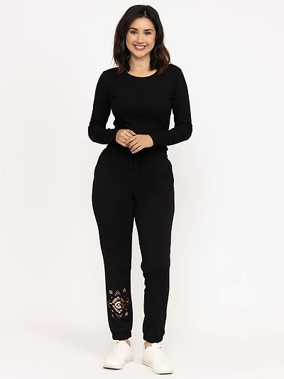 Women's Foil Geo Jogger