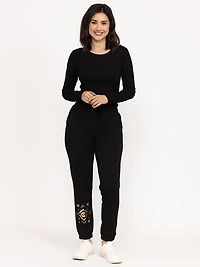 Women's Foil Geo Jogger