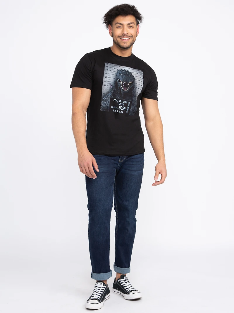 Men's Godzilla - Mug Shot Tee