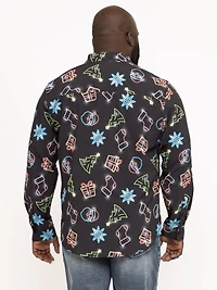 Men's Neon Lights Shirt