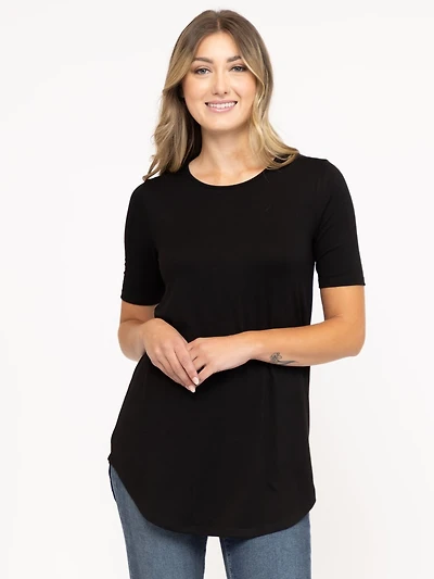 Women's Crew Neck Legging Tunic Tee