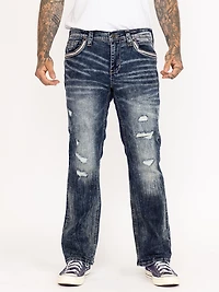 Mens Striker Evan Relaxed Straight Jean