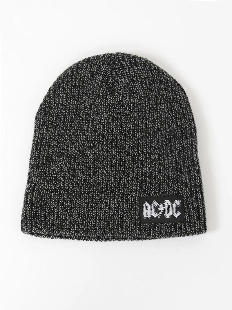 Men's ACDC Patch Rib Knit Beanie