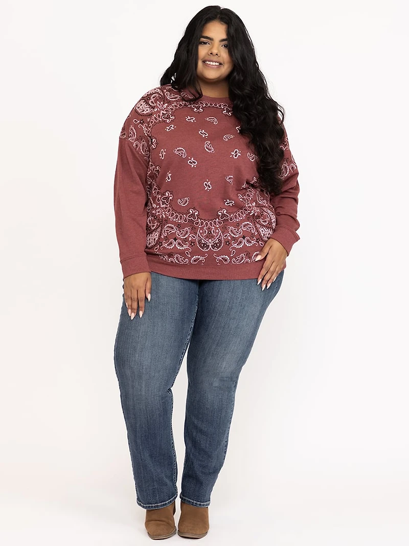 Women's Bandana Sweatshirt
