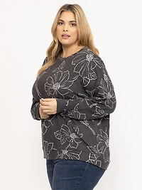 Women's Floral Print Top