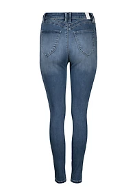 Women's High Rise Rip & Tear Skinny Jean