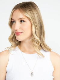 Women's Pressed Flower Necklace