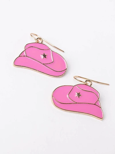 Women's Cowboy Hat Earrings