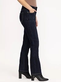 Women's Dark Wash Straight Leg Jeans