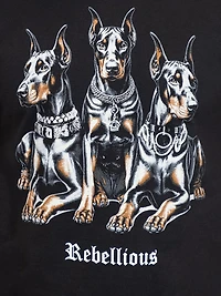 Men's 3 Chained Dobermans Tee