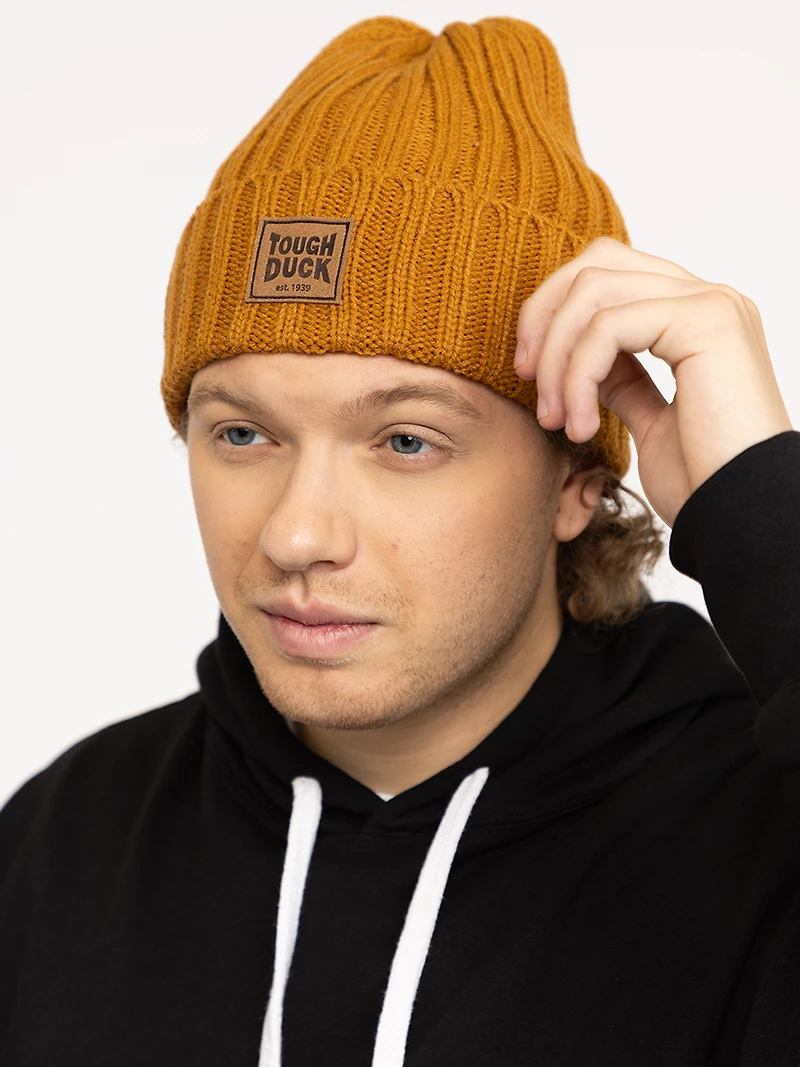 Men's Wool Rib Watch Cap