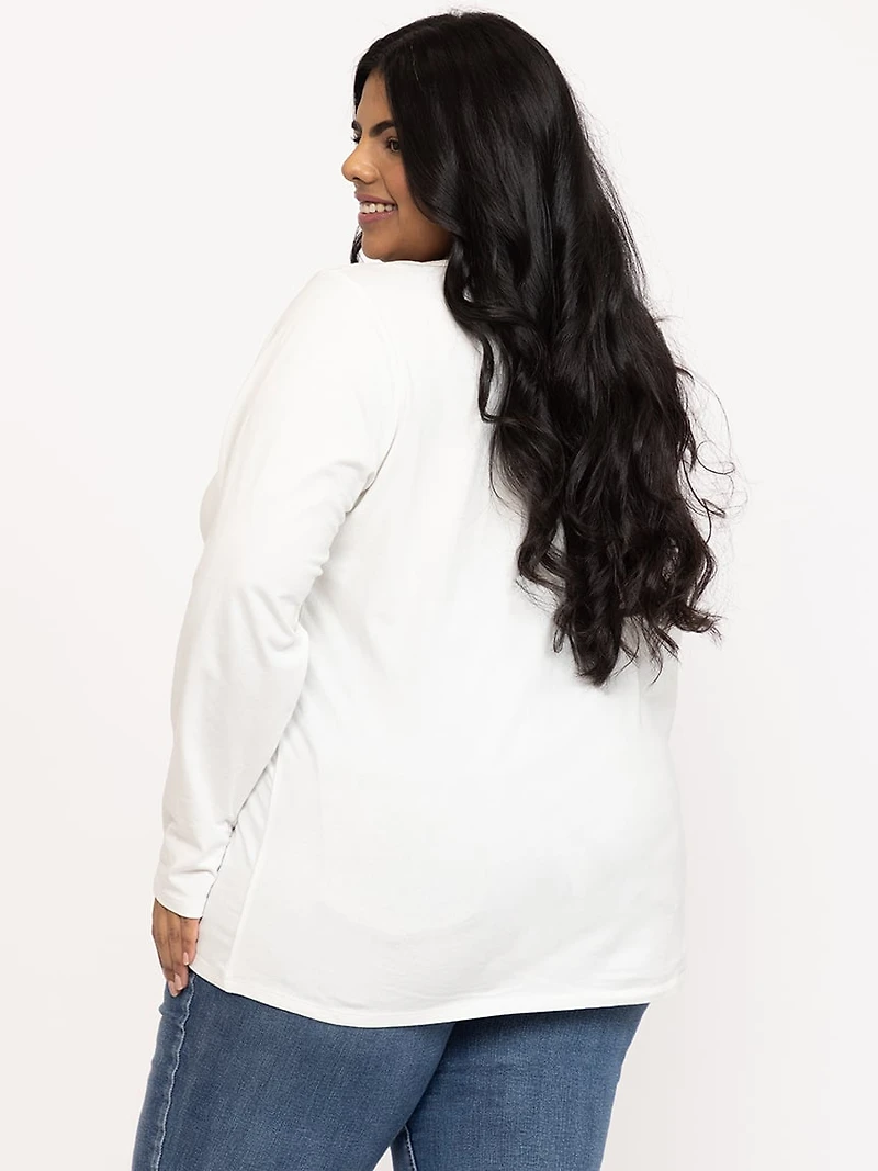 Women's Crew Neck Long Sleeve Tee