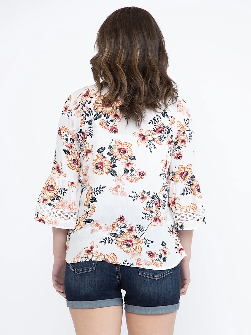 Women's Bell Sleeve Top