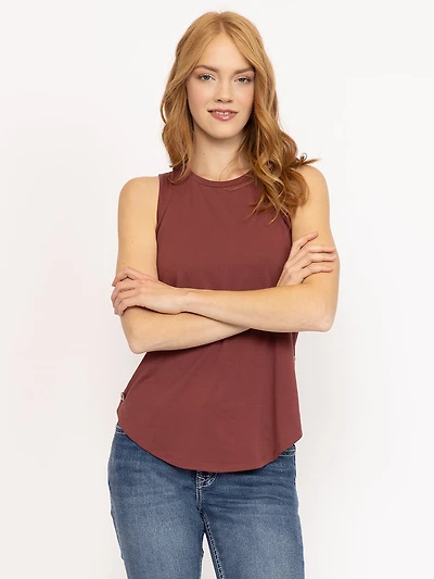 Women's Side Button Tank