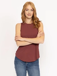 Women's Side Button Tank