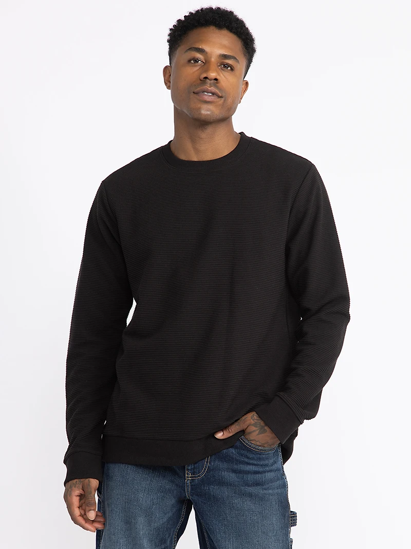 Men's Heavy Ottoman Crew Tee
