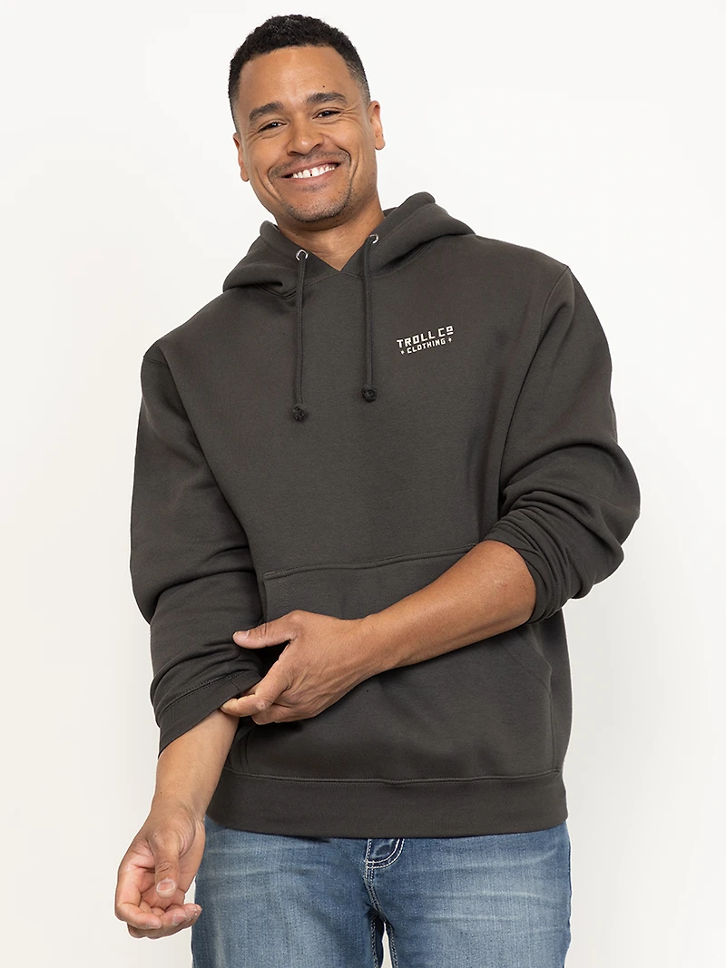 Men's Support Blue Collar Hoodie