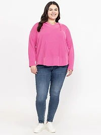 Women's Wavy Rib Hoodie