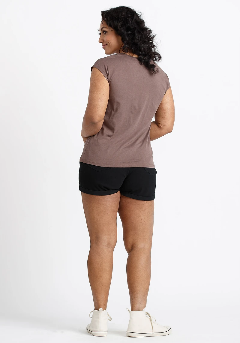 Women's Cap Sleeve Muscle Tee