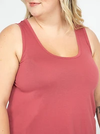 Women's Scoop Neck Loose Fit Tank