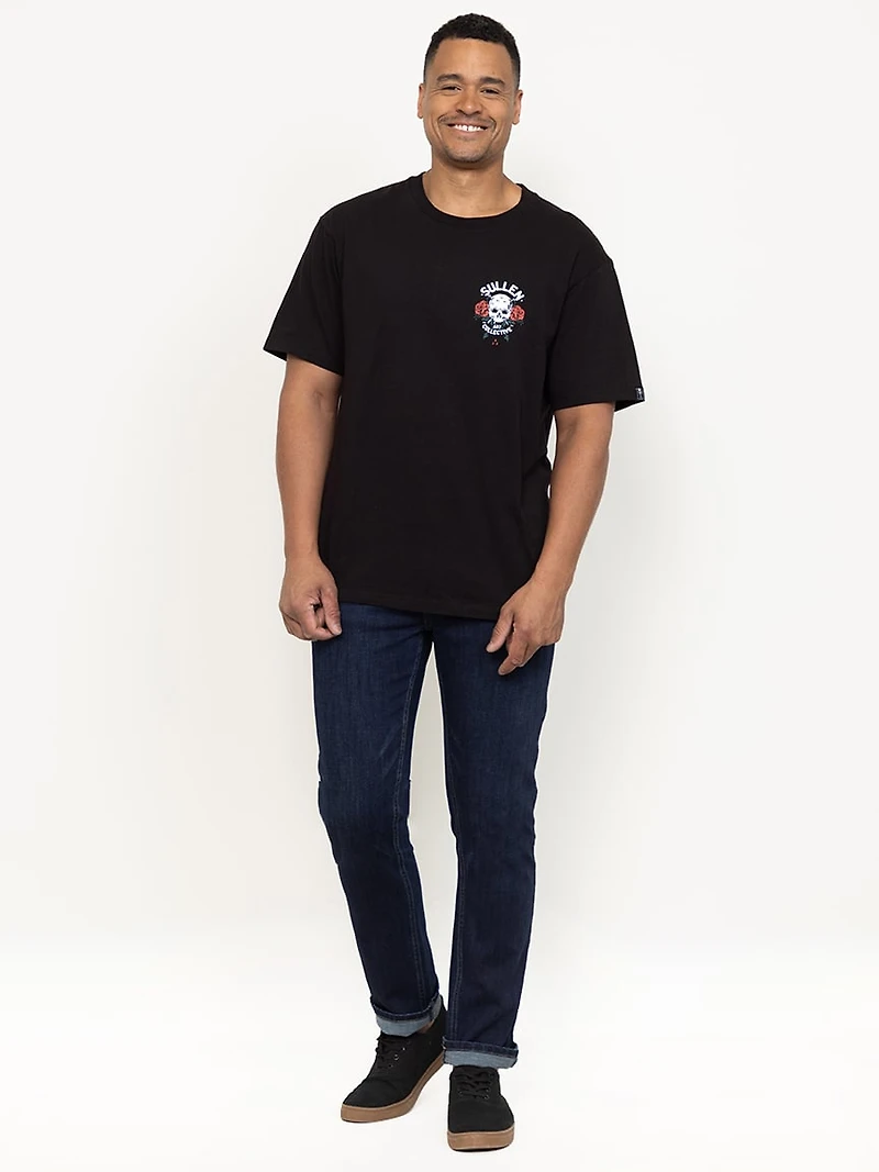 Men's Skull & Rose Graphic Tee