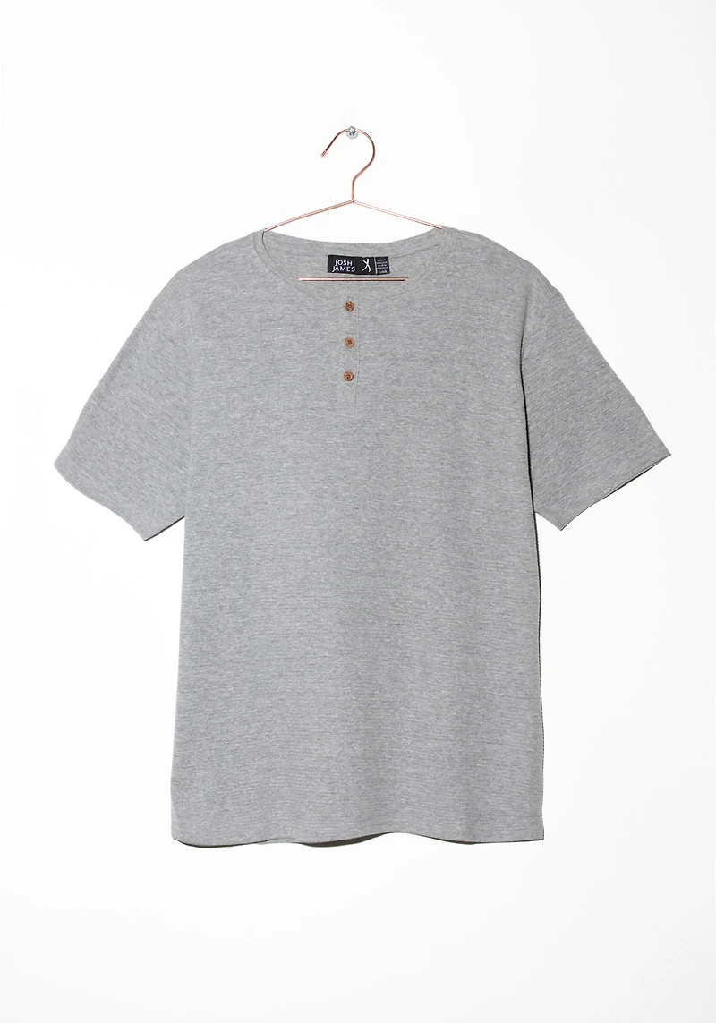 Men's Ottoman Henley Tee