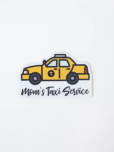 Mom's Taxi Sticker
