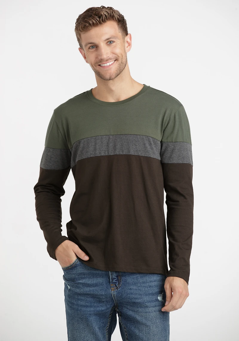 Men's Colour Block Tee