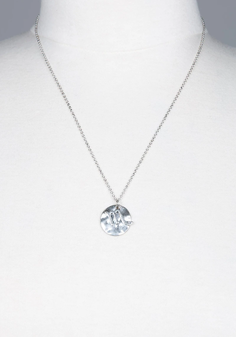 Women's Scorpio Zodiac Necklace