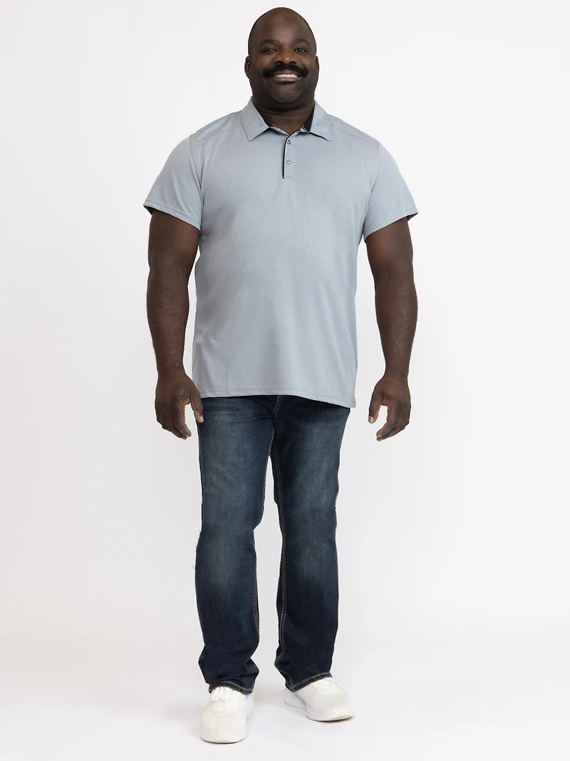 Men's Active Mesh Polo Shirt
