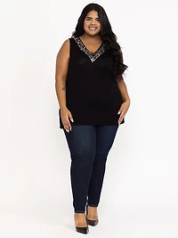 Women's Sequin Tank Top