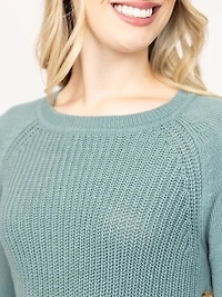 Women's Side Button Sweater