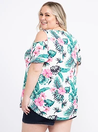 Women's Cold Shoulder Top