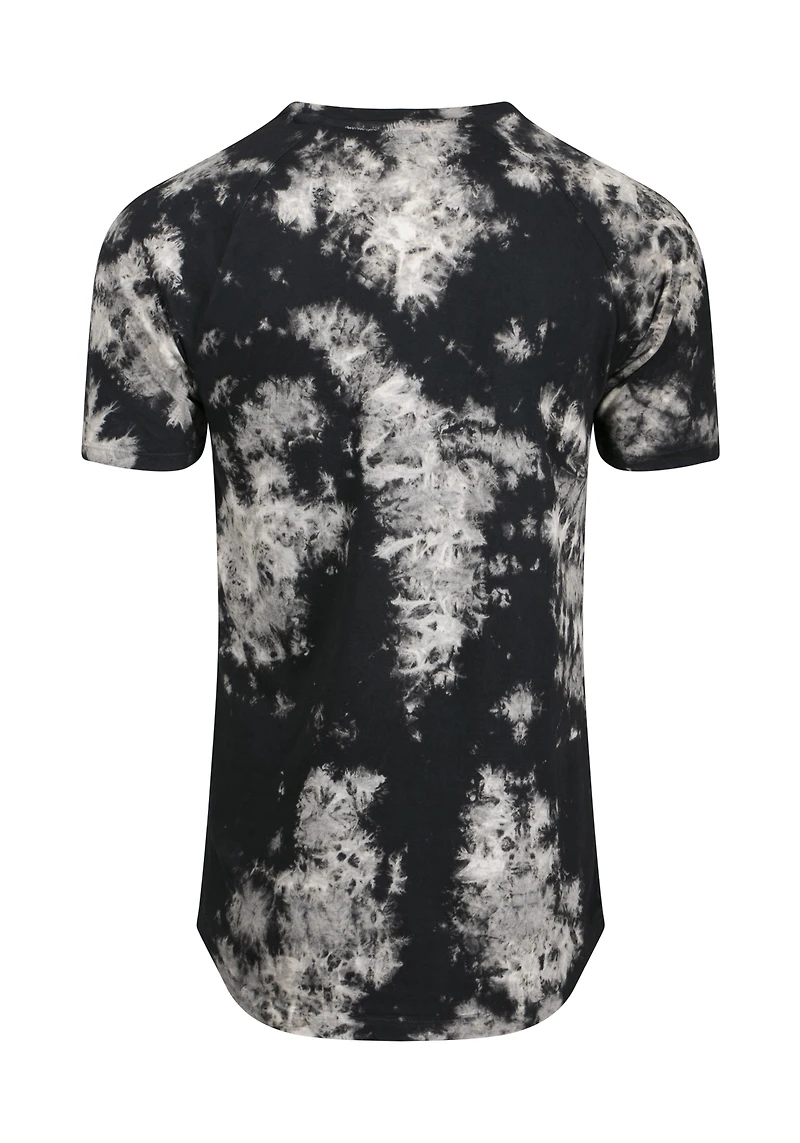 Men's Tie Dye Raglan Tee