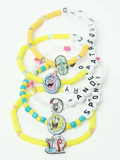 Women's Sponge Bob Friendship Bracelets
