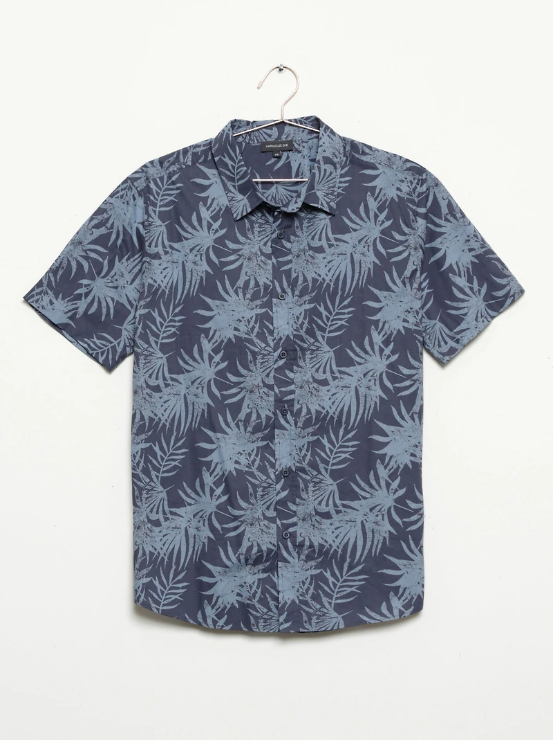 Men's Tropical Leaf Shirt