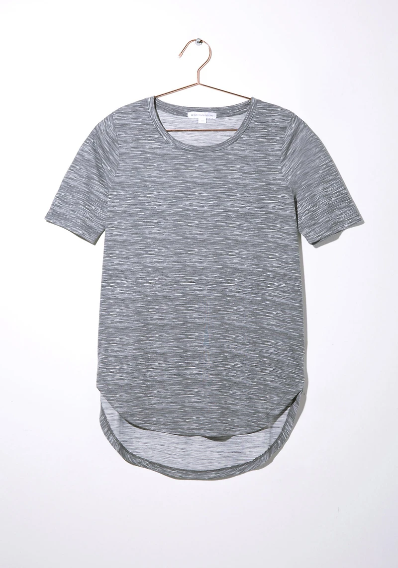 Women's Space Dye Print Active Tee