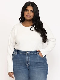 Women's Crew Neck Long Sleeve Tee